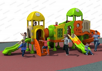 全塑料 HD-LSL005兒童滑梯、