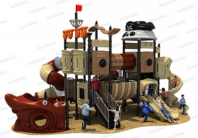 海盜船 HD-HDD007-兒童滑梯、