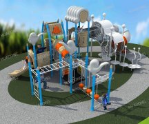 祥云倒立屋戶外滑梯	HD-