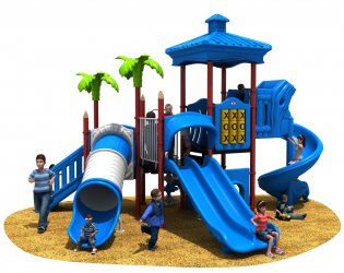 大自然 HD-HZR007-兒童滑梯、