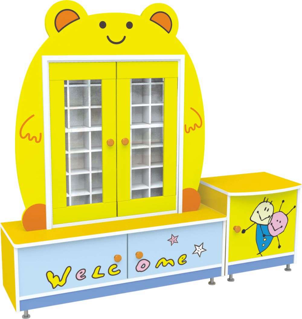 柜子、書(shū)架 大熊造型茶杯